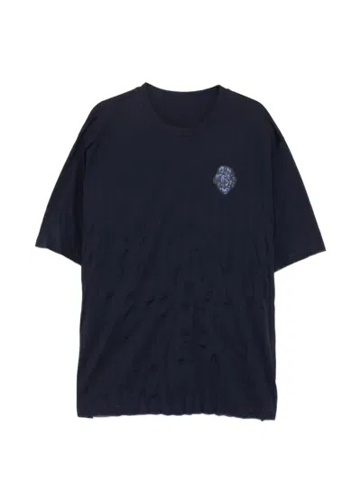 Croquis T-shirt Mit Grafischemprint In Blue