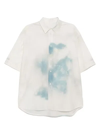 Croquis Graphic-print Shirt In White