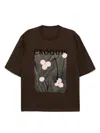 Croquis Graphic-print T-shirt In Brown