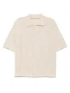 Croquis Knitted Shirt In Neutrals