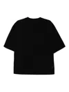 Croquis Knitted T-shirt In Black