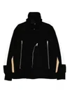 Croquis Logo-patch Jacket In Black