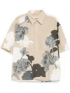 Croquis Logo-print Shirt In Neutrals