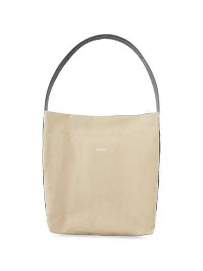Croquis Logo-print Shoulder Bag In Animal Print