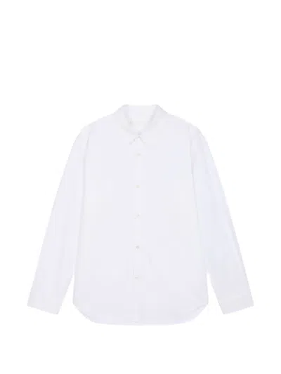 Croquis Long-sleeve Shirt In White