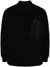 Croquis Loose Long Sleeves T-shirt In Black