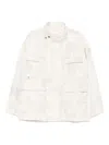 Croquis Multiple-pocket Oversize Jacket In Neutral