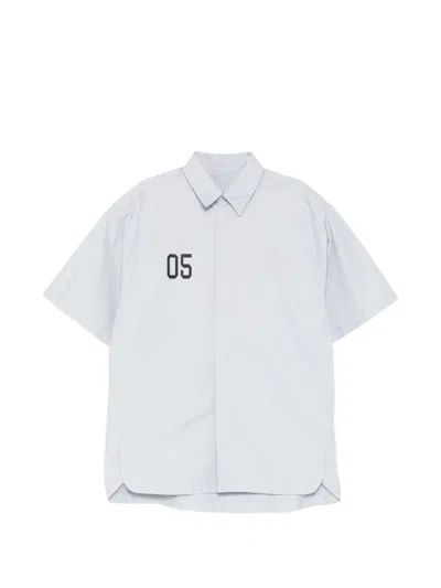 Croquis Number Logo Short-sleeve Shirt In Gray