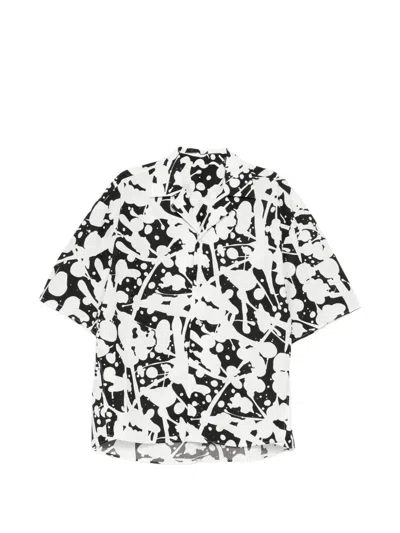 Croquis Painted-effect Shirt In Multi