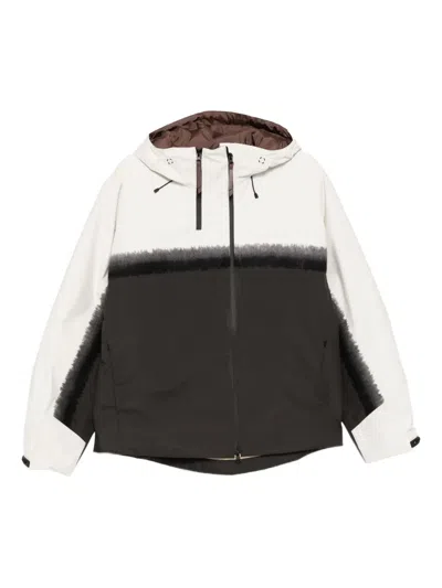 Croquis Panelled Down Jacket In Black