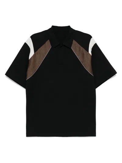 Croquis Panelled Polo Shirt