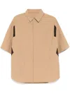 Croquis Panelled Shirt In Brown