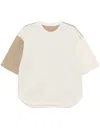 Croquis Panelled T-shirt In Neutrals