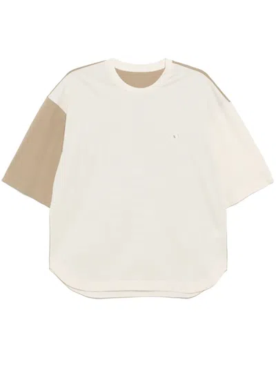 Croquis Panelled T-shirt In Neutrals