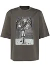 Croquis Pattern-printed T-shirt In Grey