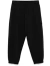 Croquis Pleated Sweat Pants In Black