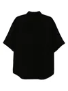 Croquis Short-sleeved Shirt In Black