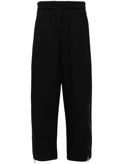 Croquis Side-zip Track Pants In Black