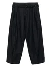 Croquis Straight-leg Baggy Jeans In Black