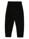Croquis Tapered Trousers In Black