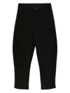 Croquis Tapered Trousers In Black