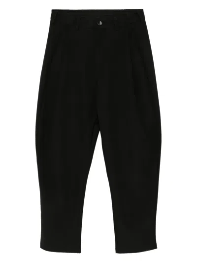 Croquis Tapered Trousers In Black