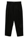 Croquis Tapered Trousers In Black