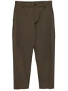 Croquis Tapered Trousers In Brown