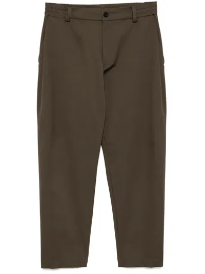 Croquis Tapered Trousers In Brown