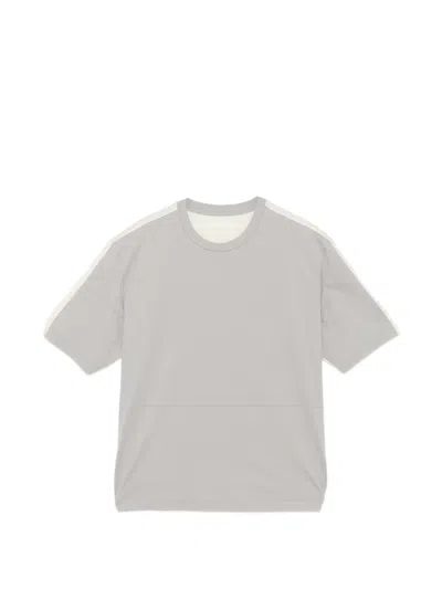 Croquis T-shirt Mit Rundhalsausschnitt In Gray