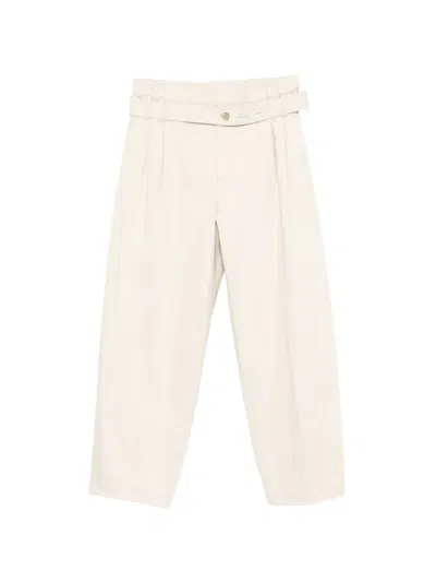 Croquis Wide-leg Jeans In Neutral