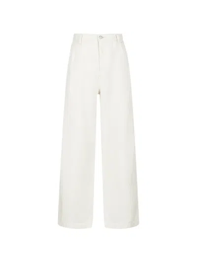 Croquis Wide-leg Jeans In Neutrals