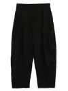 Croquis Zip-up Casual Trousers