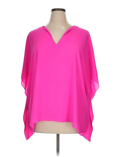 Pre-owned Crosby 3/4 Sleeve Blouse In Pink