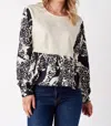 Crosby By Mollie Burch Asher Top In Ivory In White