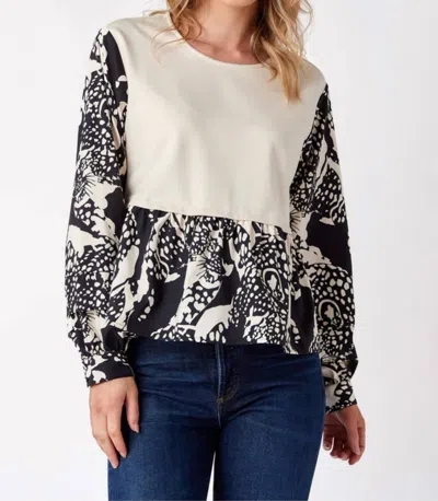 Crosby By Mollie Burch Asher Top In Ivory In White