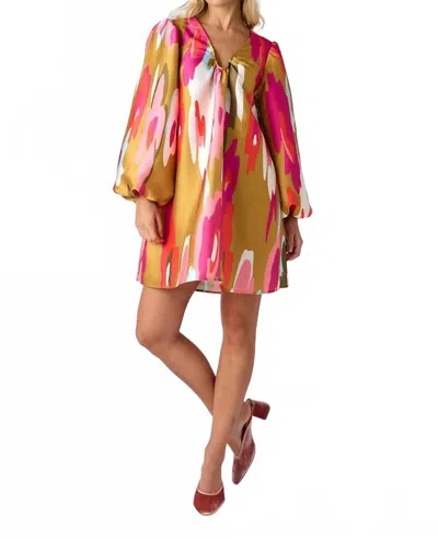 Crosby By Mollie Burch The Og Beckham Dress In Pink In Multi