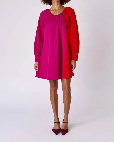 Crosby By Mollie Burch Bentley Dress In Sangria In Pink