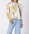 Crosby By Mollie Burch Bixby Sweatshirt In Soft Shadows In Multi