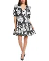 Crosby By Mollie Burch Blake Mini Dress In Black