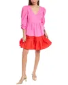 Crosby By Mollie Burch Blake Dress In Fuchsia In Pink