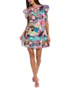 Crosby By Mollie Burch Bradley Mini Dress In Multi