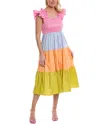 Crosby By Mollie Burch The Bray Dress In Colorblock