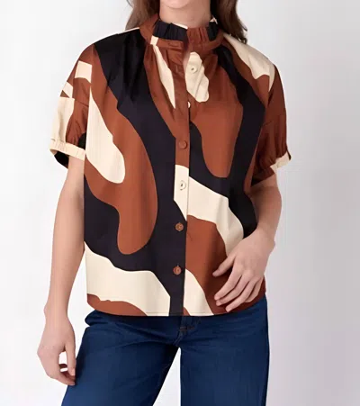 Crosby By Mollie Burch Britt Top In Topography