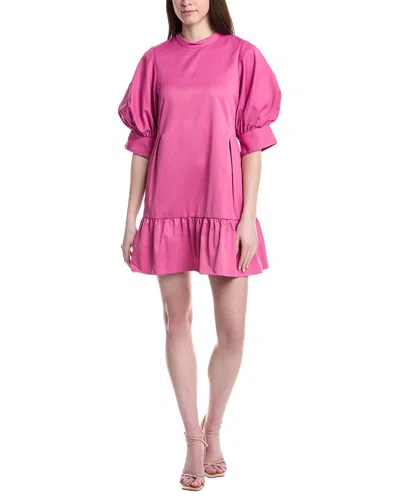 Crosby By Mollie Burch Brixton Mini Dress In Super Pink