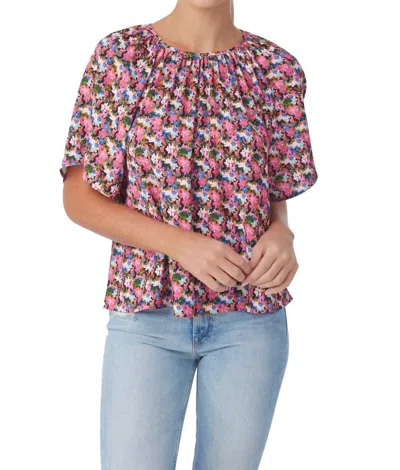CROSBY BY MOLLIE BURCH BRYNNE TOP IN ART IN BLOOM