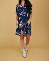 Crosby By Mollie Burch Callaway Dress In Blue Lily In Blue