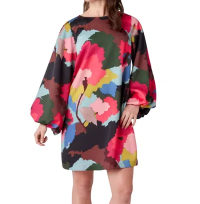 Crosby By Mollie Burch Cecily Dress In Painted Floral In Multi