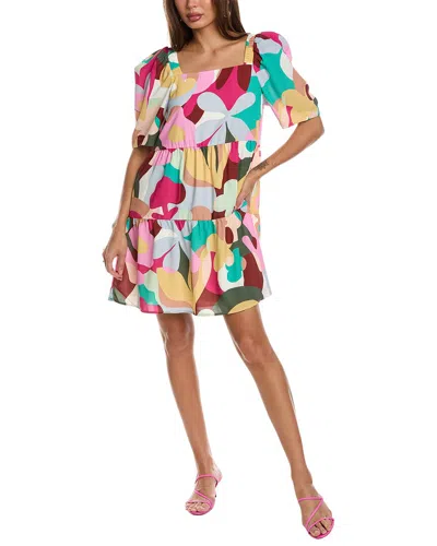 Crosby By Mollie Burch Conor Mini Dress In Multi