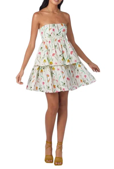 Crosby By Mollie Burch Dabney Dress In Olive Branch In Multi